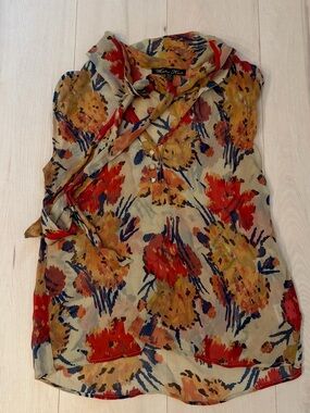 Winter Kate Floral Tie-Neck Camisole